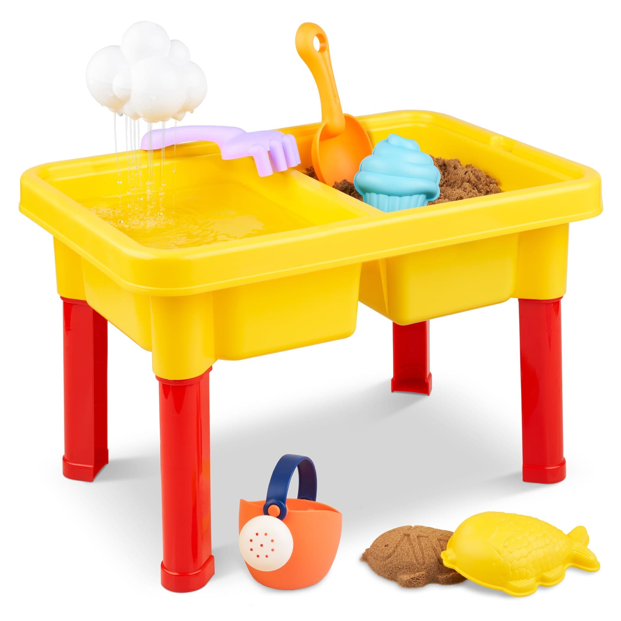 Sand Table with Kinetic Sand & Moulds