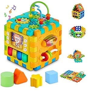 Plastic Activity Cube