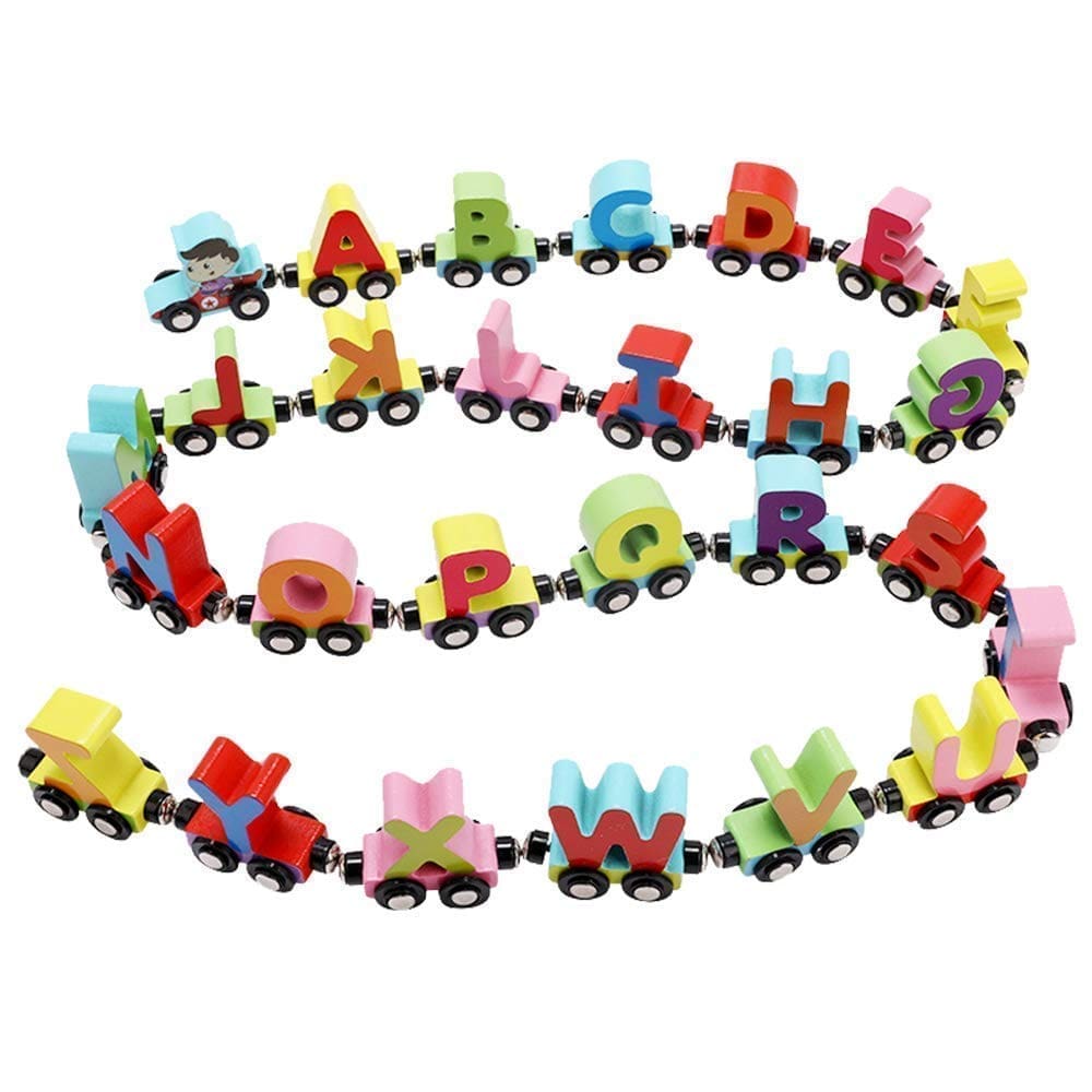 Montessori Learning Alphabet Magnetic Trai