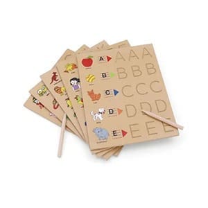 Hi Life Tracing Board Alphabets Upper Case with objects