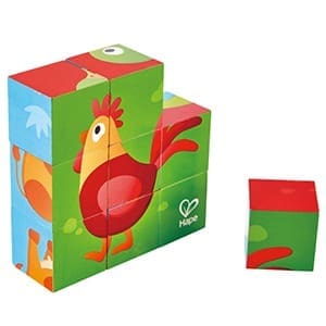 HAPE Farm Animal Puzzle Block