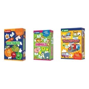 Explore Puzzles -3 Animals, Vegetables & Transport