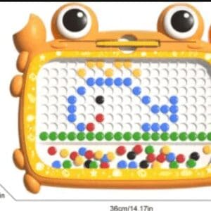 Magnetic Dot Art Drawing Board for Kids Large Crab Magnetic